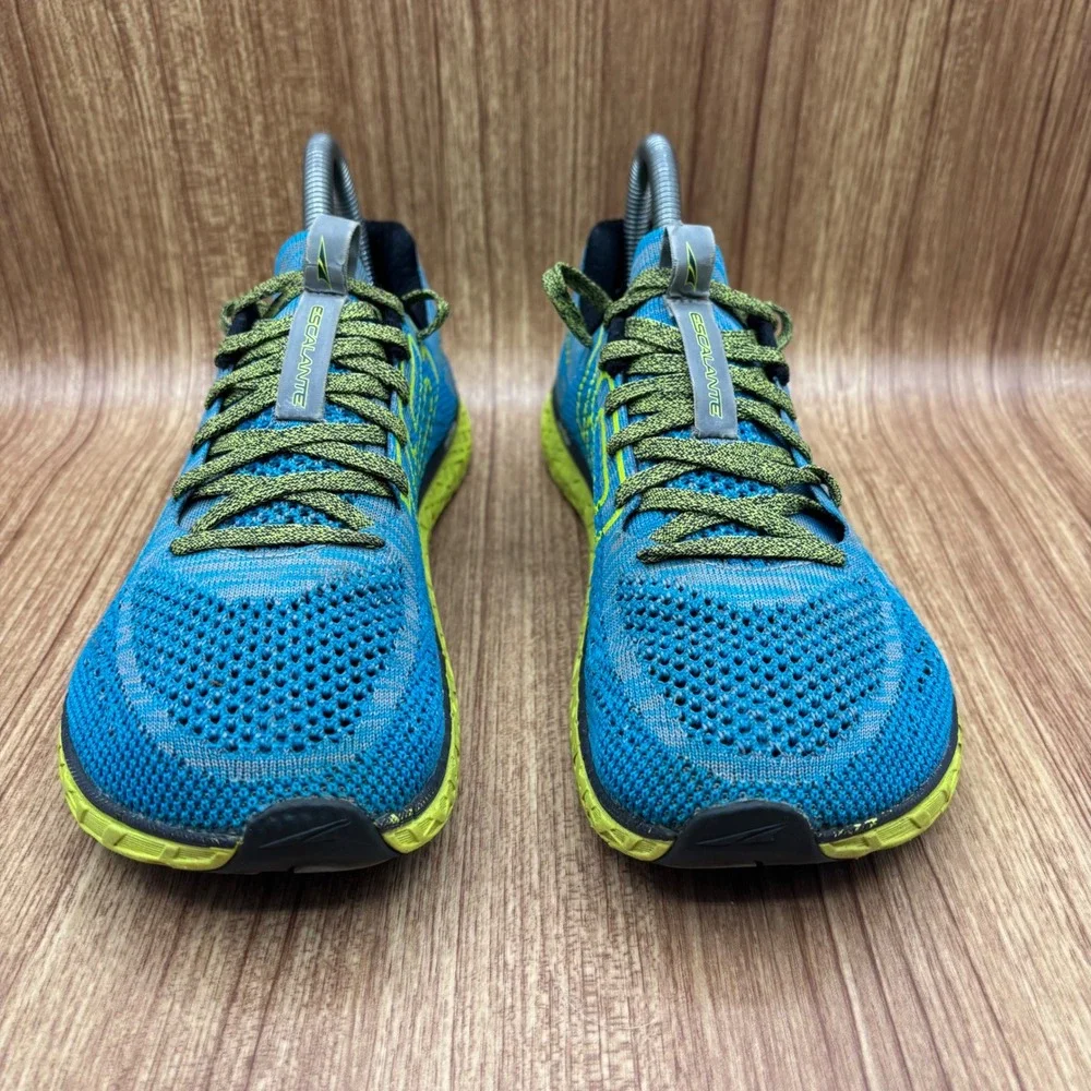 Altra Escalante Racer Boston Running‎ Shoes Women 7.5 Blue Yellow Sneakers